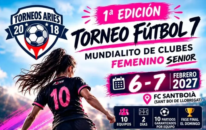 Torneo 1º Edición del Mundialito de Clubes Femenino Senior de Fútbol 7 de 2027