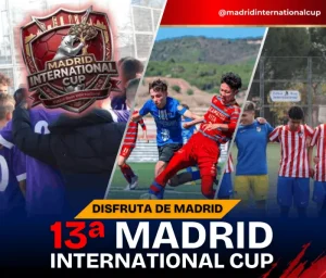 13 edicion de la madrid international cup semana santa 2026 logo