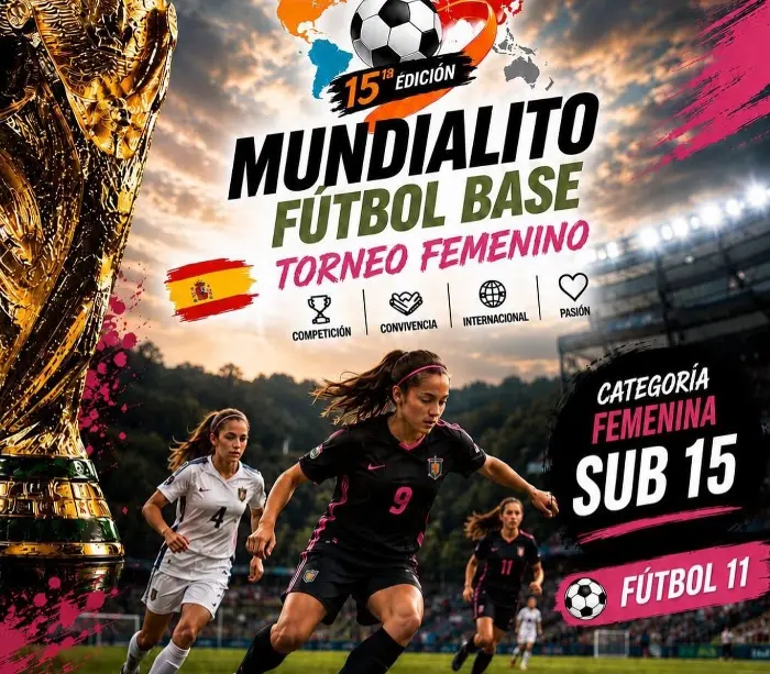 Torneo 15.ª Edición del Mundialito Fútbol Base – Torneo Femenino 2027