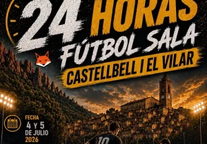 24 horas futbol sala 2026 castellbell i el vilar logo