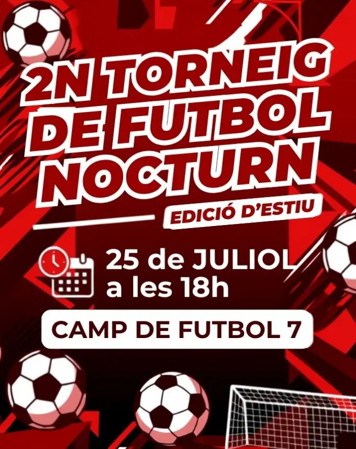 Torneo 2N Torneig de Fútbol Nocturn 2026 (Edició d’Estiu)
