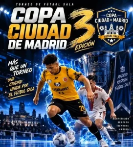 3 edicion de la copa ciudad de madrid diciembre de 2026 logo
