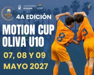 4 edicion de la motion cup oliva u10 en 2027 logo