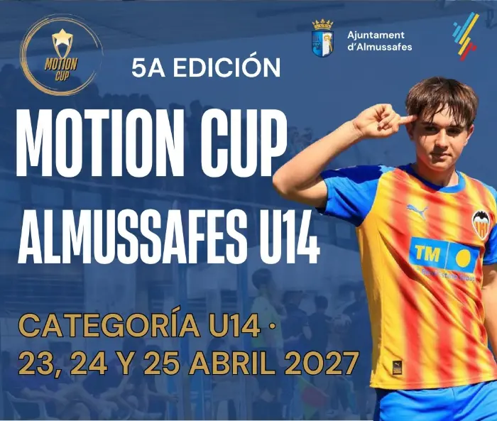 Torneo 5.ª edición de la Motion Cup Almussafes U14 en 2027