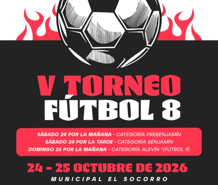 Torneo 5º Edición del Torneo de Fútbol 8 Orgaz 2027