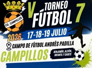 5 torneo de futbol 7 campillos 2026 logo