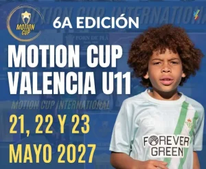 6 edicion de la motion cup valencia u11 en 2026 logo