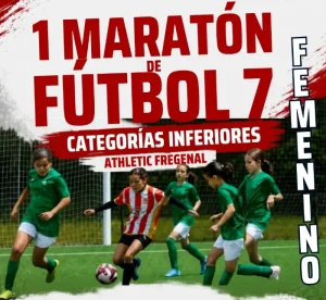 I maraton futbol 7 femenino athletic fregenal logo