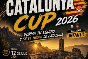 catalunya cup torneo futbol sala infantil de 2026 logo