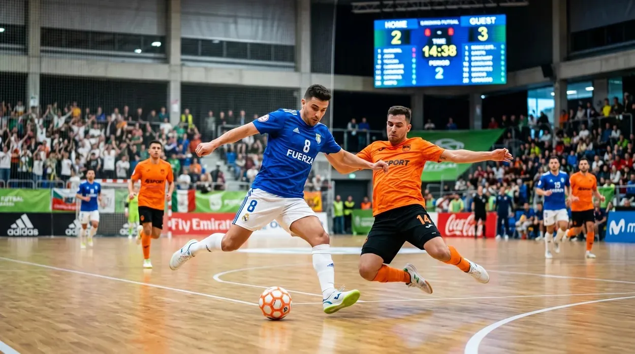 ¿Cuánto dura un partido de fútbol sala? Duración real en España 2026
