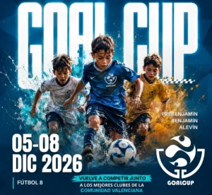 goal cup torneo de futbol diciembre de 2026 logo