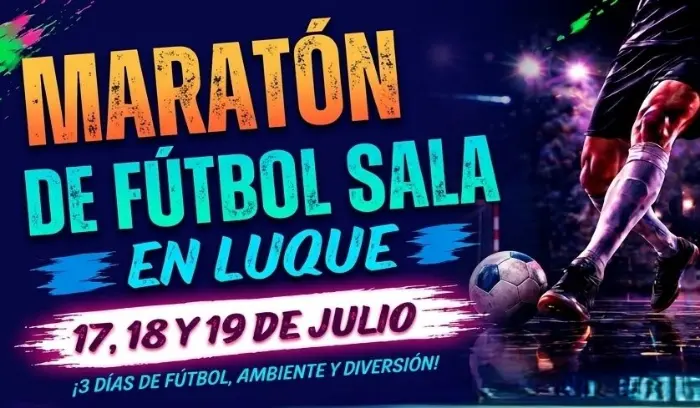 Torneo I Maratón de Fútbol Sala de Luque 2026
