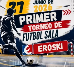 i torneo de futbol sala eroski en alburquerque en 2026 logo