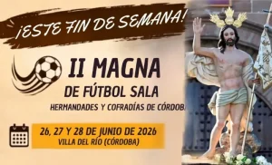 ii magna de futbol sala de hermandades y cofradias de cordoba 2026 logo