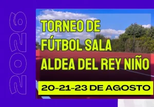 ii torneo de futbol sala aldea del rey nino 2026 logo