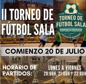 ii torneo de futbol sala barriada de andalucia en sanlucar de barrameda 2026 logo