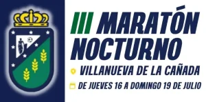 iii maraton nocturno de futbol 7 de villanueva de la canada en 2026 logo
