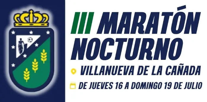 Torneo III Maratón Nocturno de Fútbol 7 de Villanueva de la Cañada en 2026