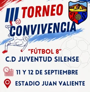 iii torneo convivencia juventud silense futbol 8 en 2026 logo