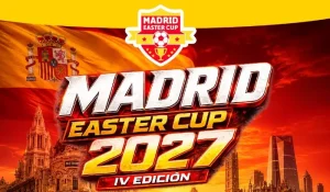 iv edicion de la madrid easter cup 2027 logo