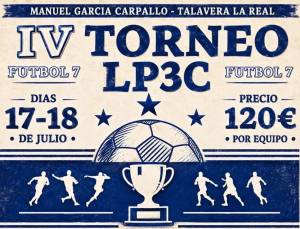 iv torneo lp3c de futbol 7 manuel garcia carpallo logo
