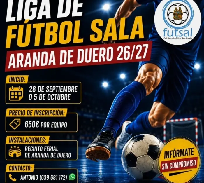 Torneo Liga de Fútbol Sala Aranda de Duero 26/27