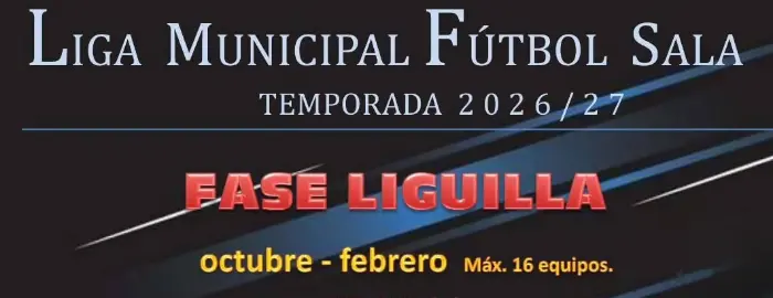 Torneo Liga Municipal Senior de Fútbol Sala Guadix 2026/27