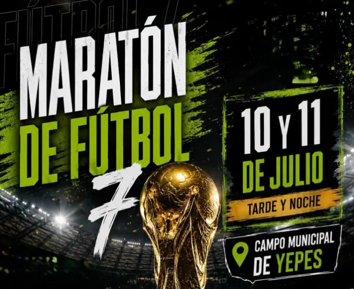 Torneo Maratón de Fútbol 7 Yepes 2026
