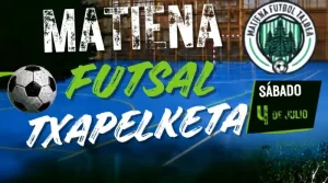 matiena futsal txapelketa torneo futbol sala 2026 cartel