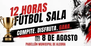 torneo 12 horas de futbol sala la manada de alcora 2026 logo