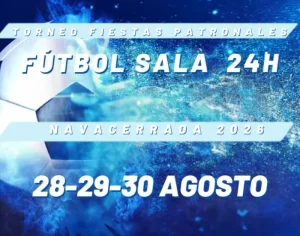 torneo 24 horas de futbol sala de navacerrada 2026 logo