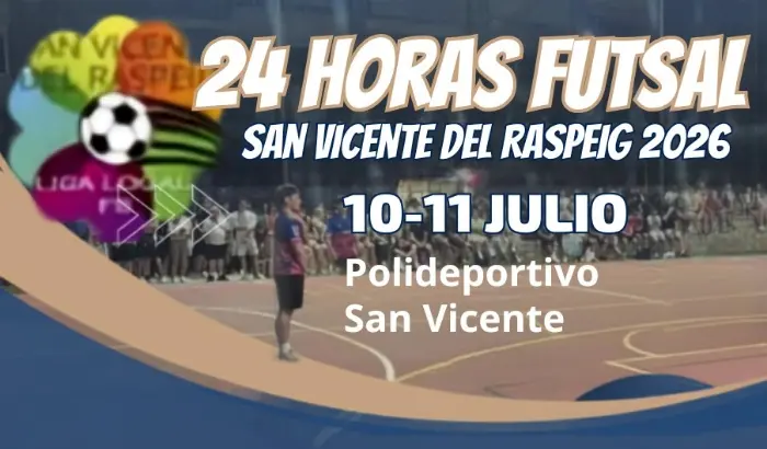 Torneo Torneo 24 Horas Futsal San Vicente del Raspeig 2026