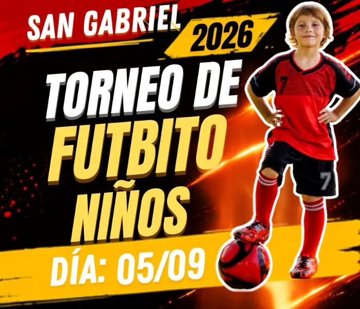 Torneo Torneo de Futbito Niños San Gabriel 2026