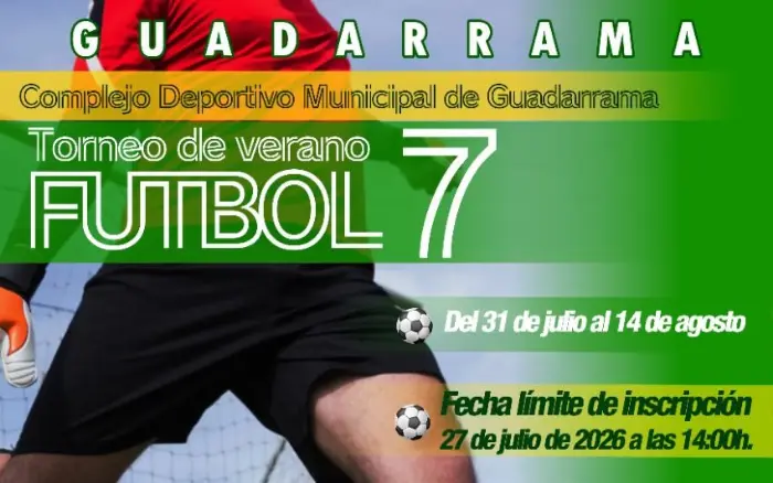 Torneo Torneo de Fútbol 7 de verano en Guadarrama 2026
