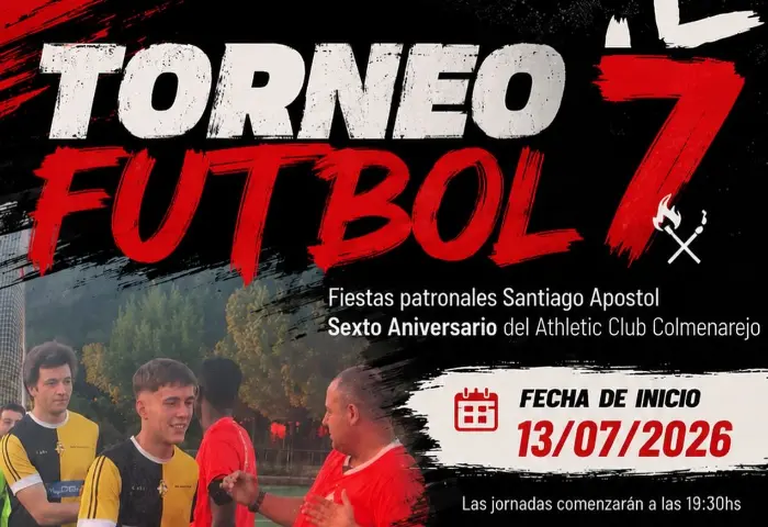 Torneo Torneo de Fútbol 7 Fiestas Patronales Santiago Apóstol 2026
