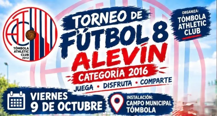Torneo Torneo de Fútbol 8 Tómbola Alevín de 2026