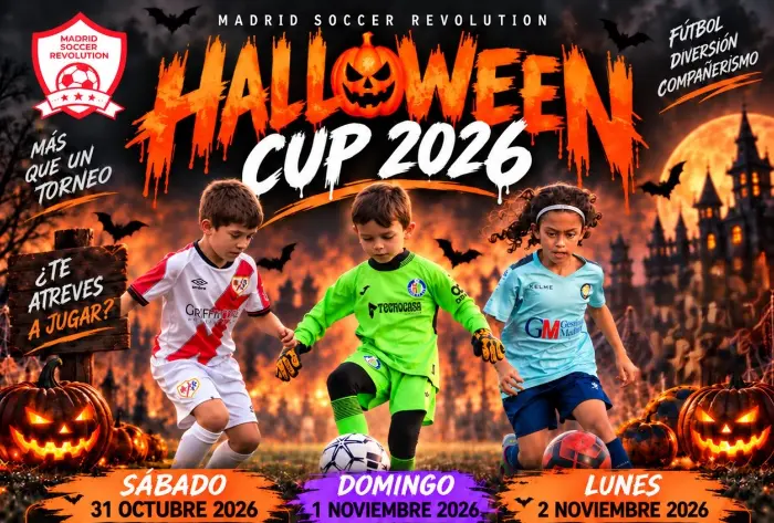 Torneo Torneo de Futbol Base Halloween CUP 2026