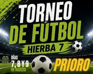 torneo de futbol hierba 7 prioro 2026 logo