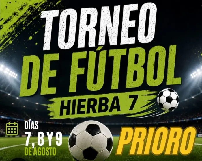 Torneo Torneo de Fútbol Hierba 7 Prioro 2026