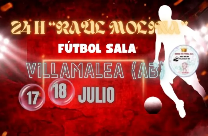 Torneo Torneo de Fútbol Sala 24 H «Raúl Molina» Verano de 2026