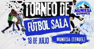torneo de futbol sala muniesa summer camp 2026 logo