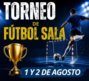 torneo de futbol sala tobarra 2026 logo