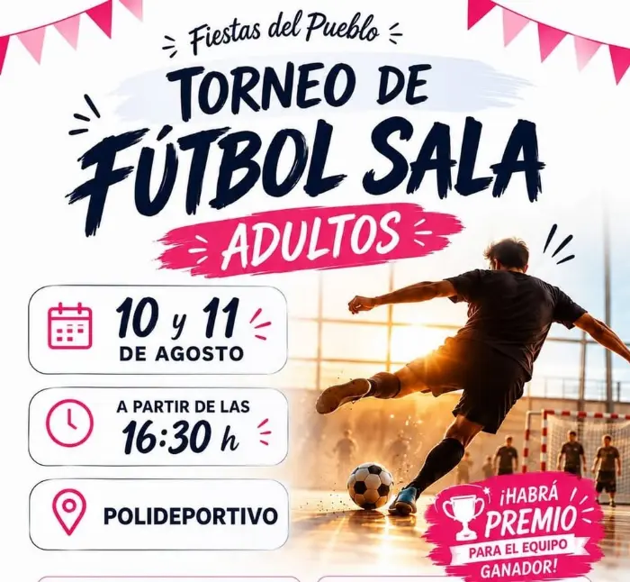 Torneo Torneo de Fútbol Sala Villa de Bohoyo para Adultos 2026