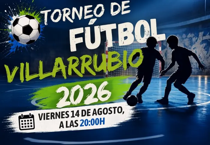 Torneo Torneo de Fútbol Sala Villarrubio 2026