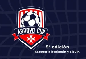 torneo futbol base 5 edicion de la arroyo cup 2026 logo