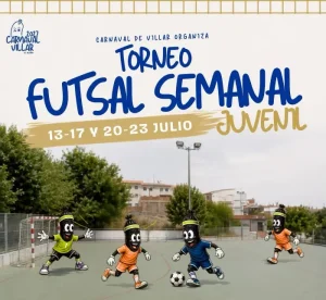 torneo juvenil futsal semanal carnaval de villar 2026 logo