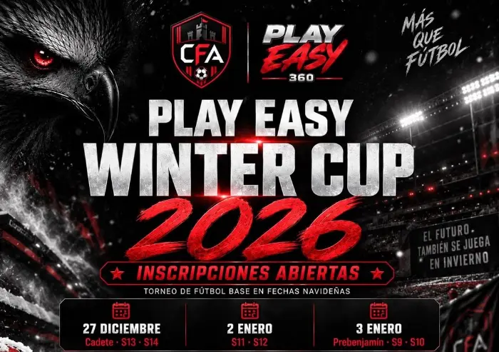 Torneo Torneo Play Easy Winter Cup 2026