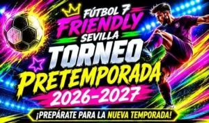 torneo pretemporada futbol 7 friendly sevilla 2026 2027 logo