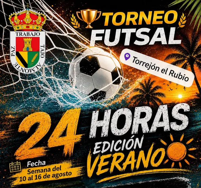Torneo Torneo Torrejón el Rubio 24 Horas de Fútsal 2026