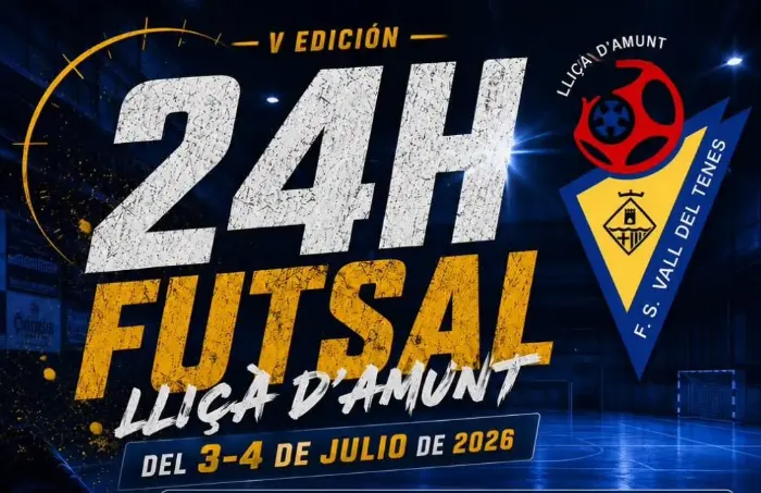 Torneo V Edición de las 24H Futsal Lliçà d’Amunt 2026